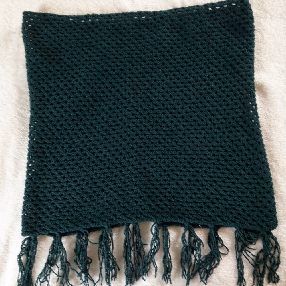 Softest dark teal scarf ever!